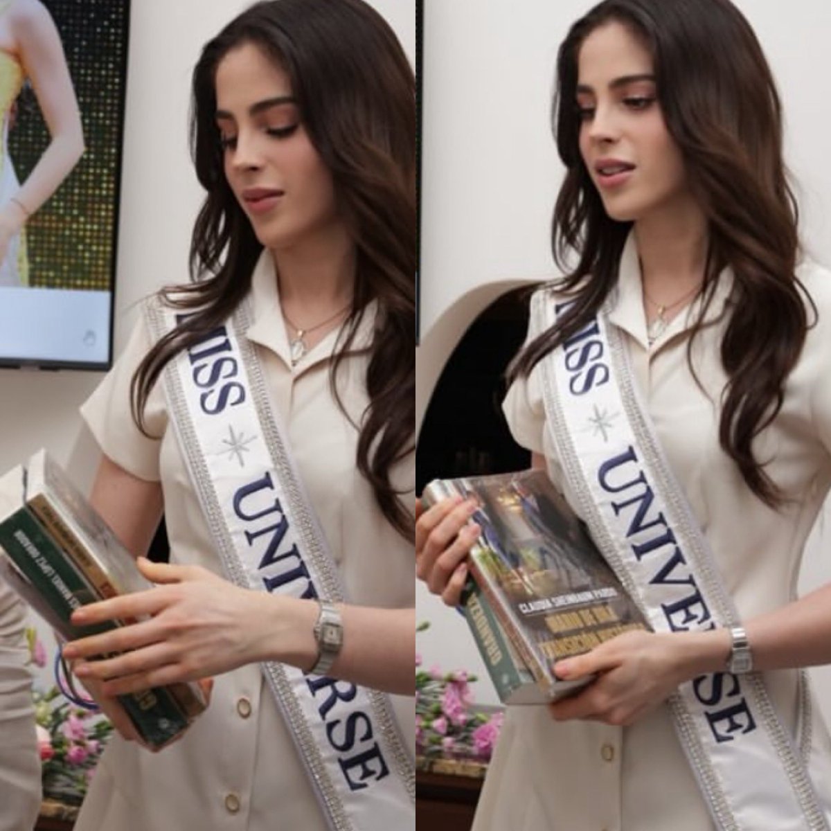 chucho_cuerero's tweet image. Amor con amor se paga. 

P.D. Es una falta gravísima utilizar la banda de Miss Universo en un acto político. 
Y no me vengan con mamadas, estaba con el gobernador de Tabasco, con un libro de un expresidente y de una presidente en funciones.

Eso mis pendejos, es un acto político.