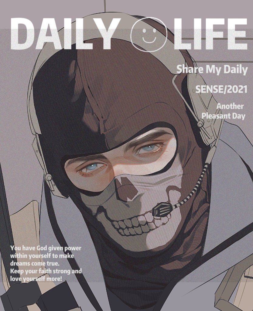 旧情复燃中
COD6旧鬼
稿件，还没画完
#CallofDuty #ghost