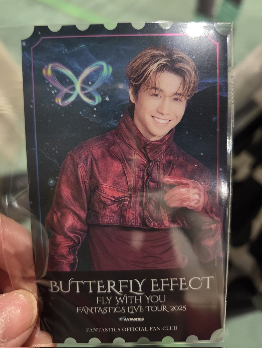 FANTASTICS LIVE TOUR 2025 BUTTERFLY EFFECT FLY WITH YOU ファンタ