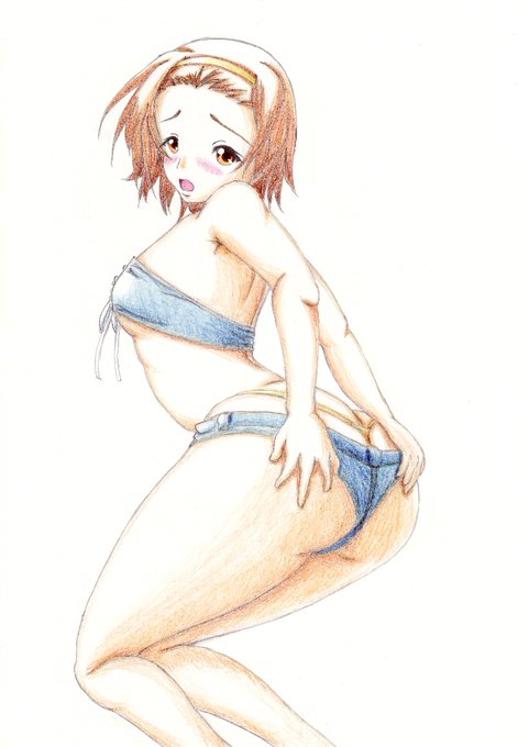 #過去絵 
古い、古いわー、いつ描いたのだこれ 