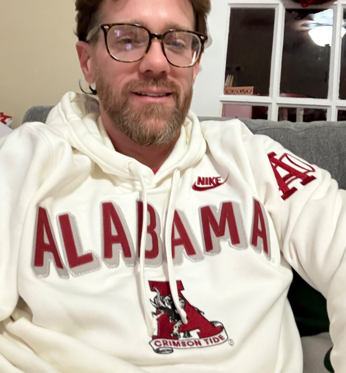 Colton_Duke's tweet image. All I’m saying is, parents gave me this hoodie for Christmas tonight. I opened it the play before Brookes scored, said the games bout to change, put it on right when the ball was snapped, TOUCHDOWN, and we was up from there!