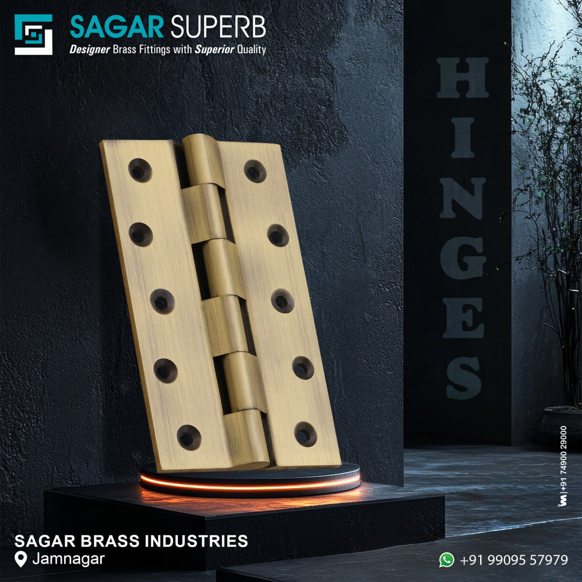 ibais_hardware's tweet photo. SAGAR BRASS INDUSTRIES (JAMNAGAR)

For enquiry via WhatsApp click:
https://t.co/Oulo6j5HOq

Mr. Sunil Moliya - 99095 57979
#doorhinges #hinges #butthinges #hardwarefitting #doorfitting #hardware #sshinges #springhinges   
.
@ibais_hardware https://t.co/4bsTWqOoVh