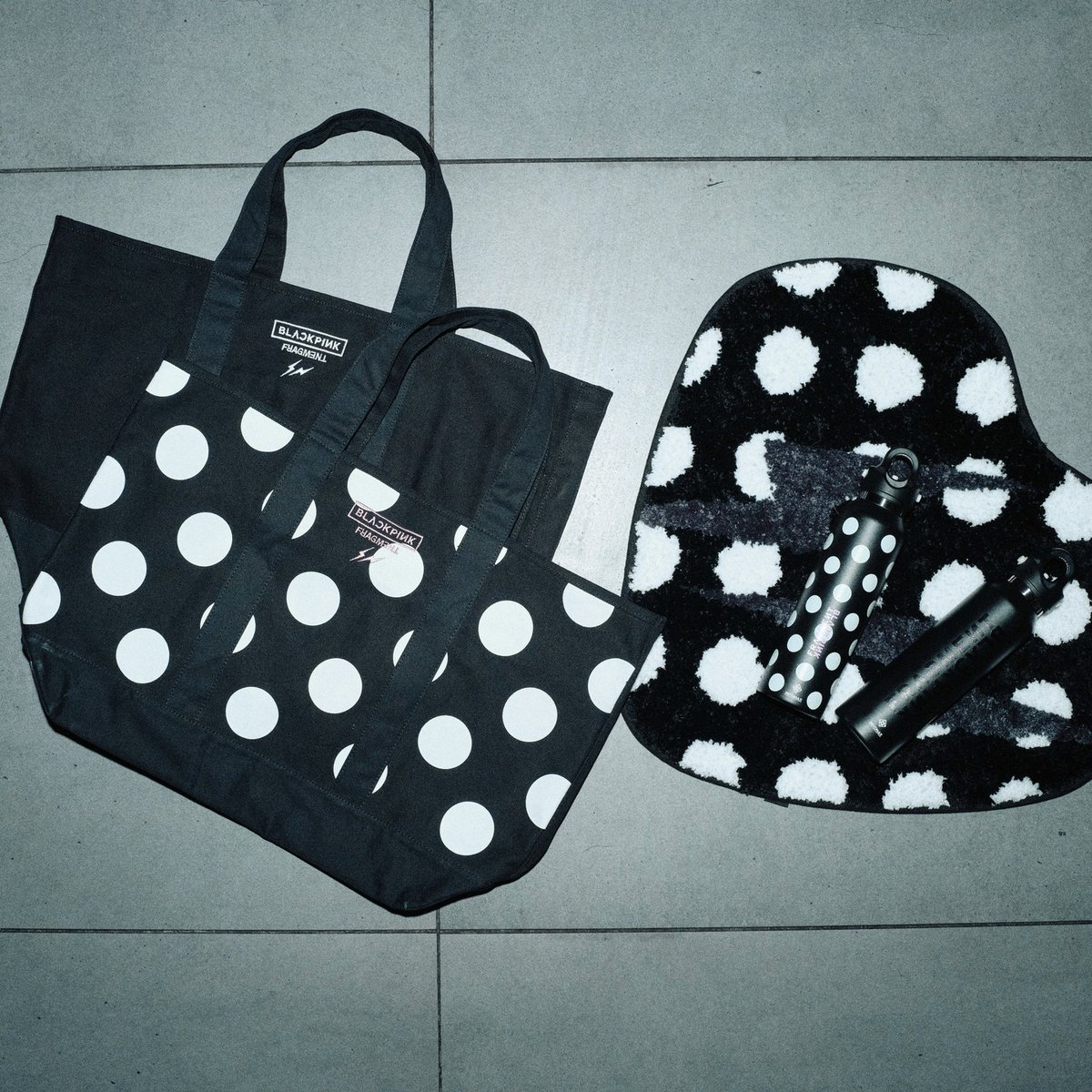 FUKUSKE フラグメントデザイン ブルー ピンク　frgmt 藤原ヒロシ