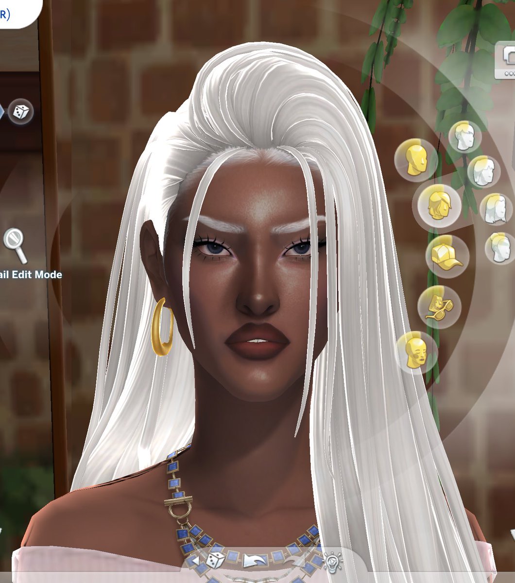 haalo67's tweet photo. I had to make storm (Aroro Munro) as well! X-men evolution ugh #ts4 #storm #sims5 https://t.co/CN7aQWbnM5
