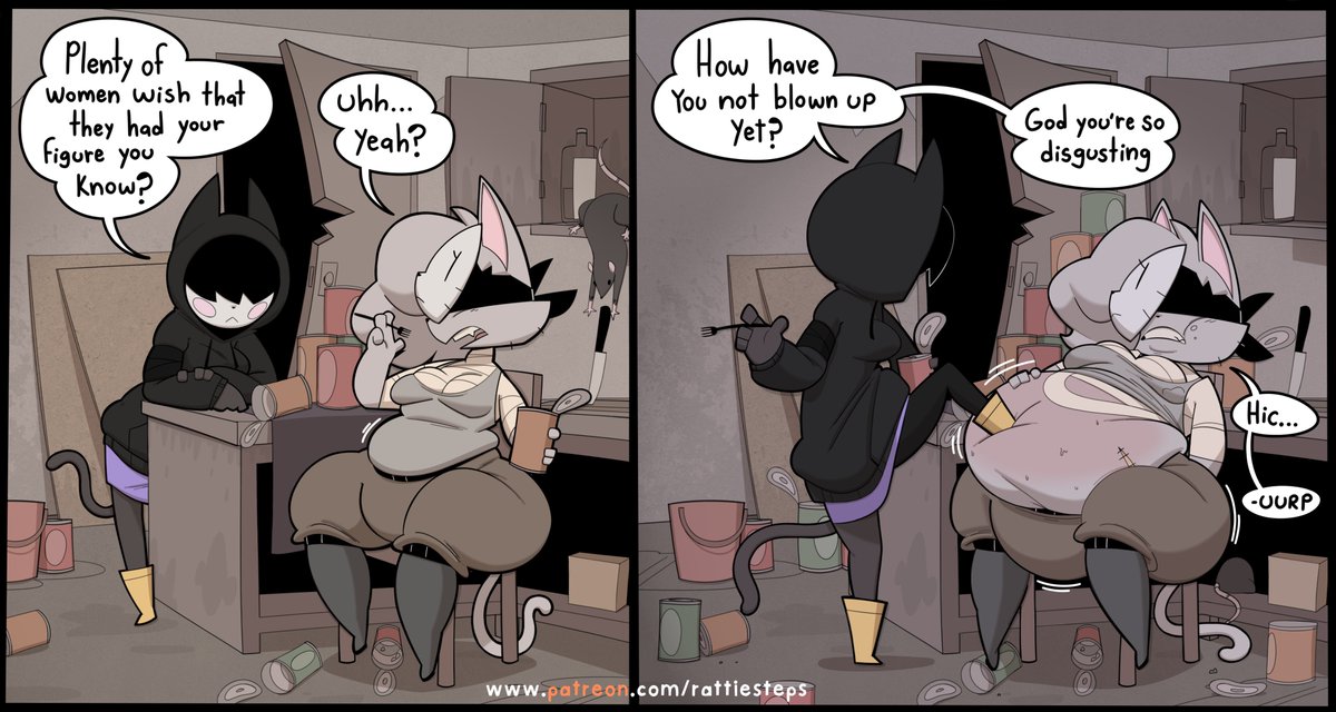 Her greed sickens me, wave food in front of her and she'll still open her mouth wide even if she's tightly full...

Character from <a href="/gtfrk/">gata</a> 

Support the Rat!