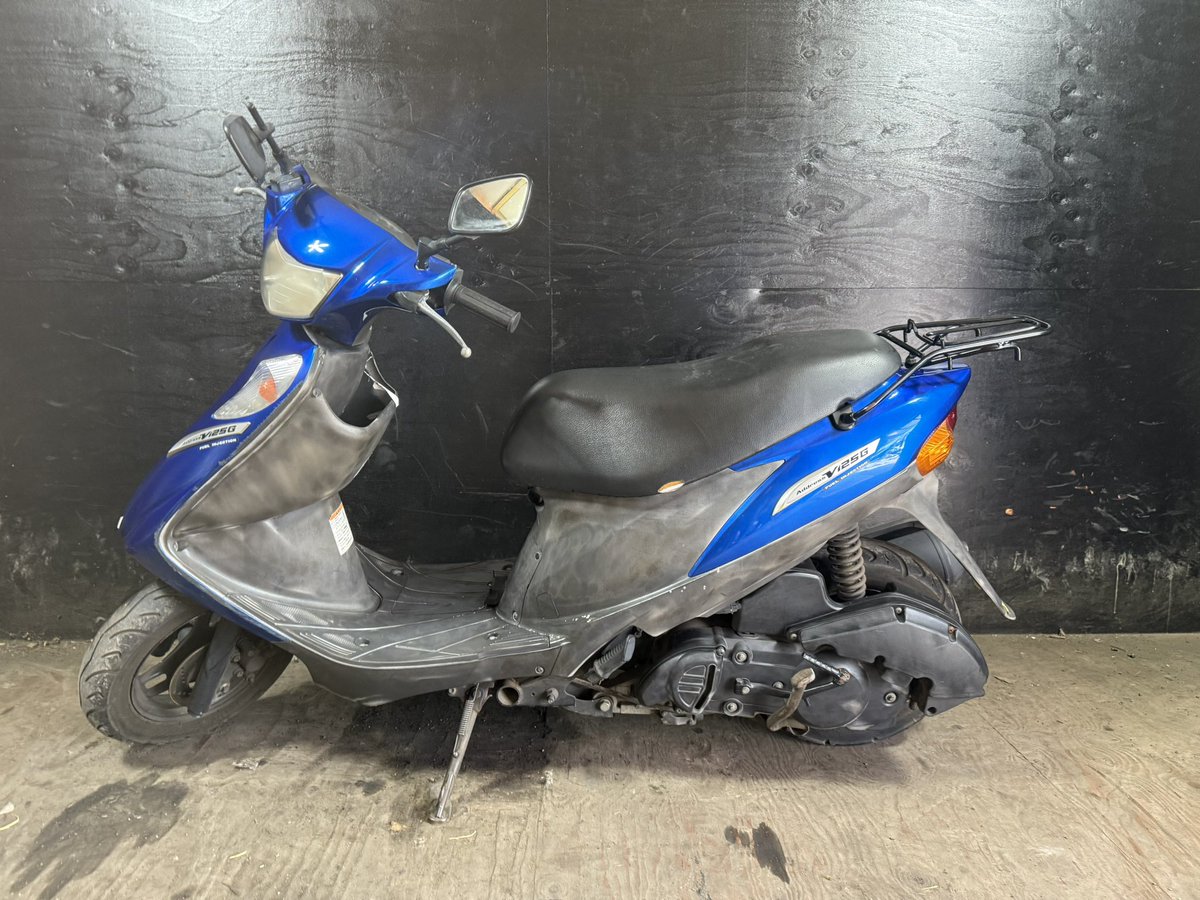 07121901S スズキ アドレスV125G 青 人気のV125！ Gタイプ！ サイスタ