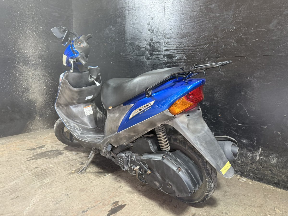 07121901S スズキ アドレスV125G 青 人気のV125！ Gタイプ！ サイスタ