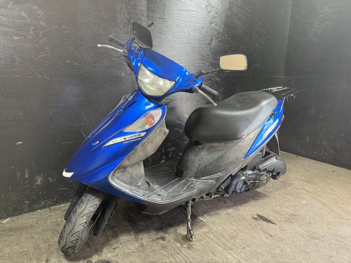 07121901S スズキ アドレスV125G 青 人気のV125！ Gタイプ！ サイスタ