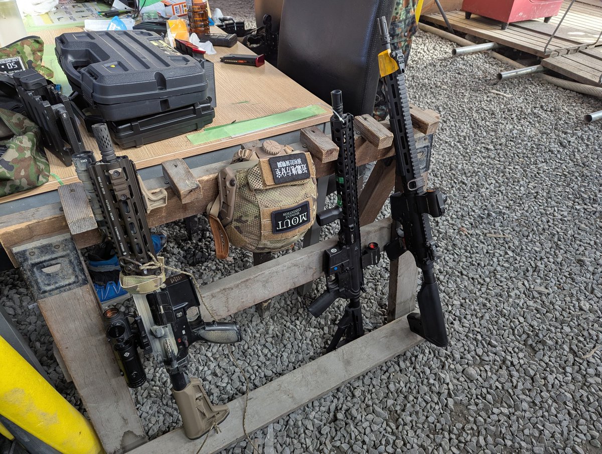 今日は次世代416引退サバゲなるも絶好調で引退させるか悩ましいw #UCQBS