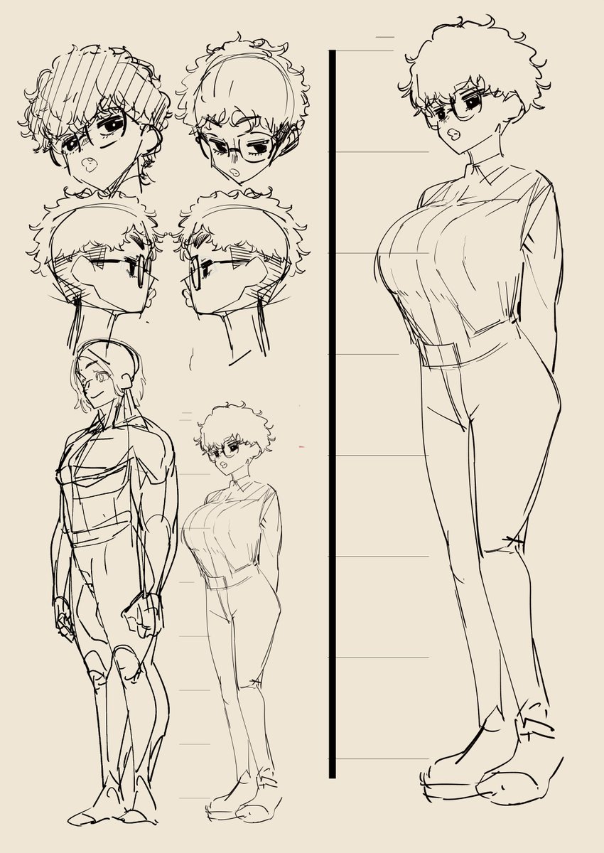 続々とボツになるラフたち… 