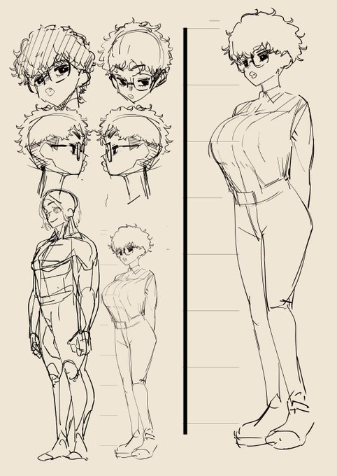 続々とボツになるラフたち… 