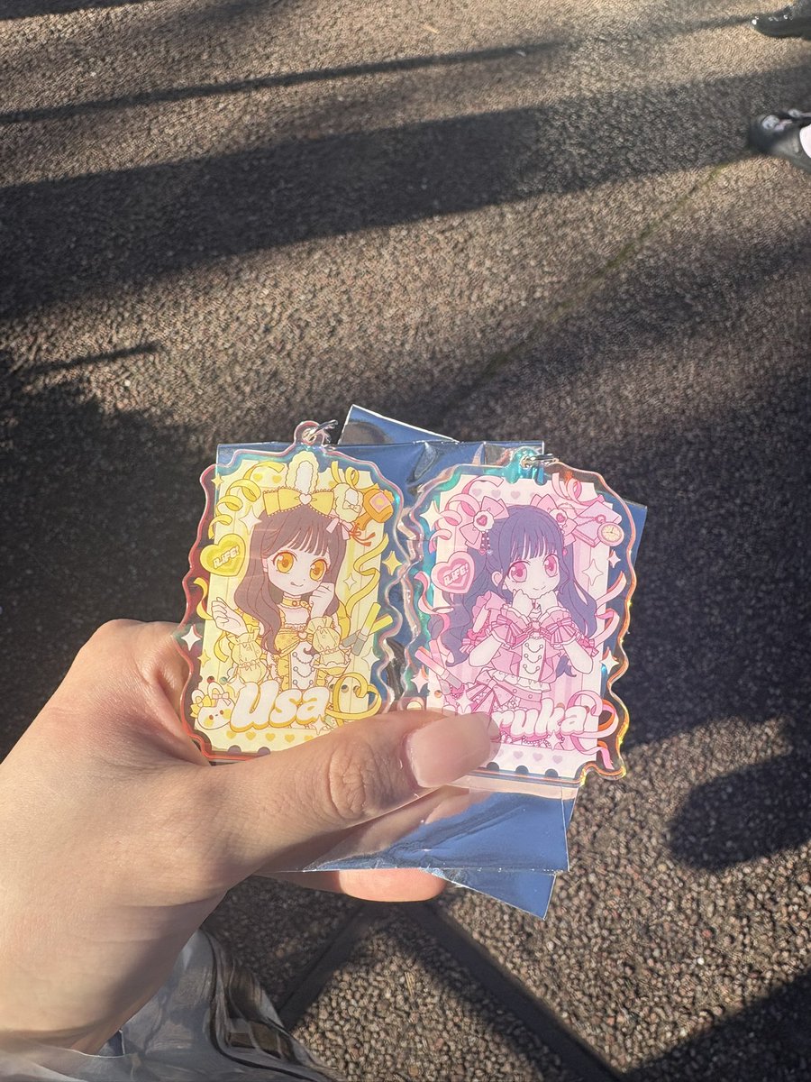 JAPAN LIFE 金沢　本多の森北電ホール

譲 アクキー
💛
🩷

求アクキー
🤍
🩵

本日会場で取引できる方でお願いします(꙳ᴗˬᴗ)"

#iLIFE譲　#iLIFE求