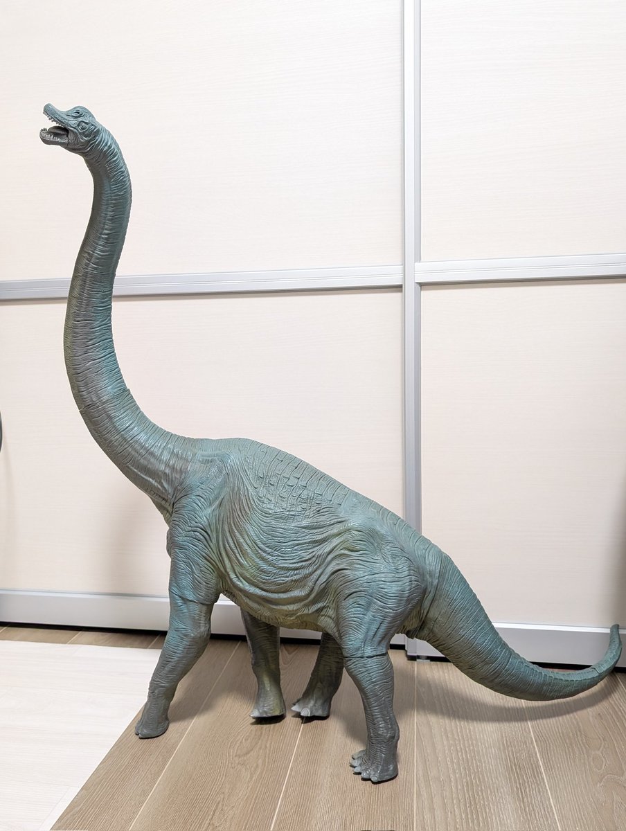 ご縁あってついに入手した、いにしえの大作。 海洋堂DINOLAND 1/20