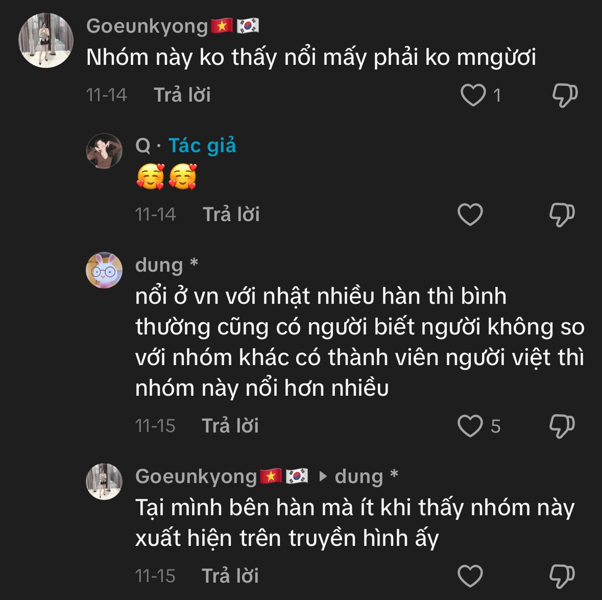 hennikekho's tweet photo. Nói đúng còn nói to. Hèn cay quá phải cue nhóm khác “có thành viên người Việt” vào để so sánh 🤣🤣 https://t.co/hyOQF8tFBG
