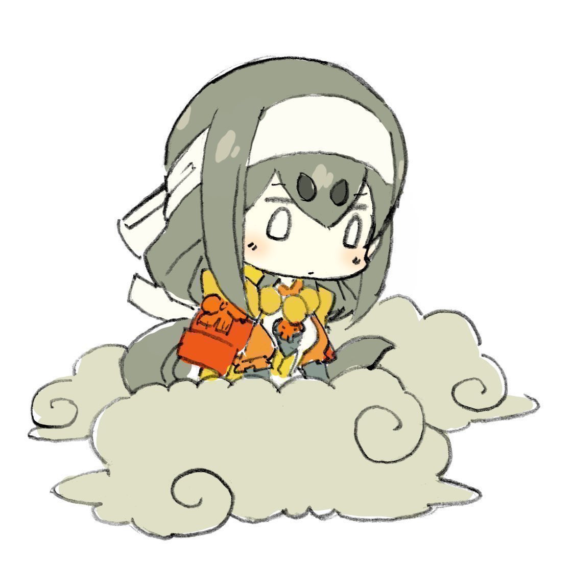 「こんこま……もとい 機嫌は如何じゃ 皆の衆 本日の沼田は曇り空 時折 雲間より日」|小松姫@信之・小松姫プロジェクト【十周年】のイラスト