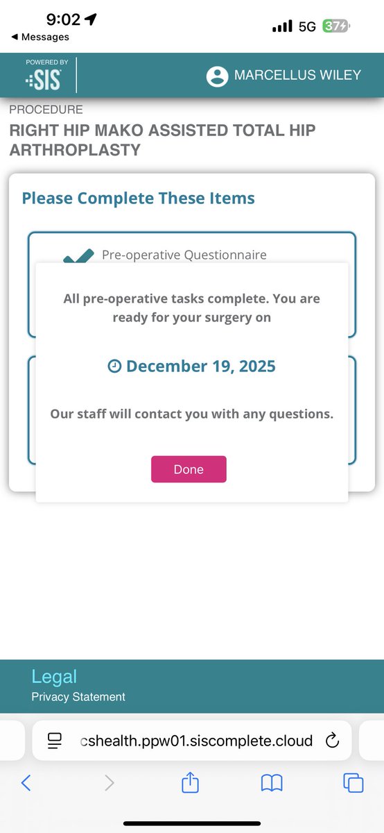 marcelluswiley's tweet image. Please keep me in your prayers as I head into my total hip replacement surgery — aiming for a healthy, smooth, and successful outcome.

No, I’m not trying to pull a Philip Rivers comeback 😄 — but if I can get back to being “Big Usher” on the dance floor, I’ll take that as a…