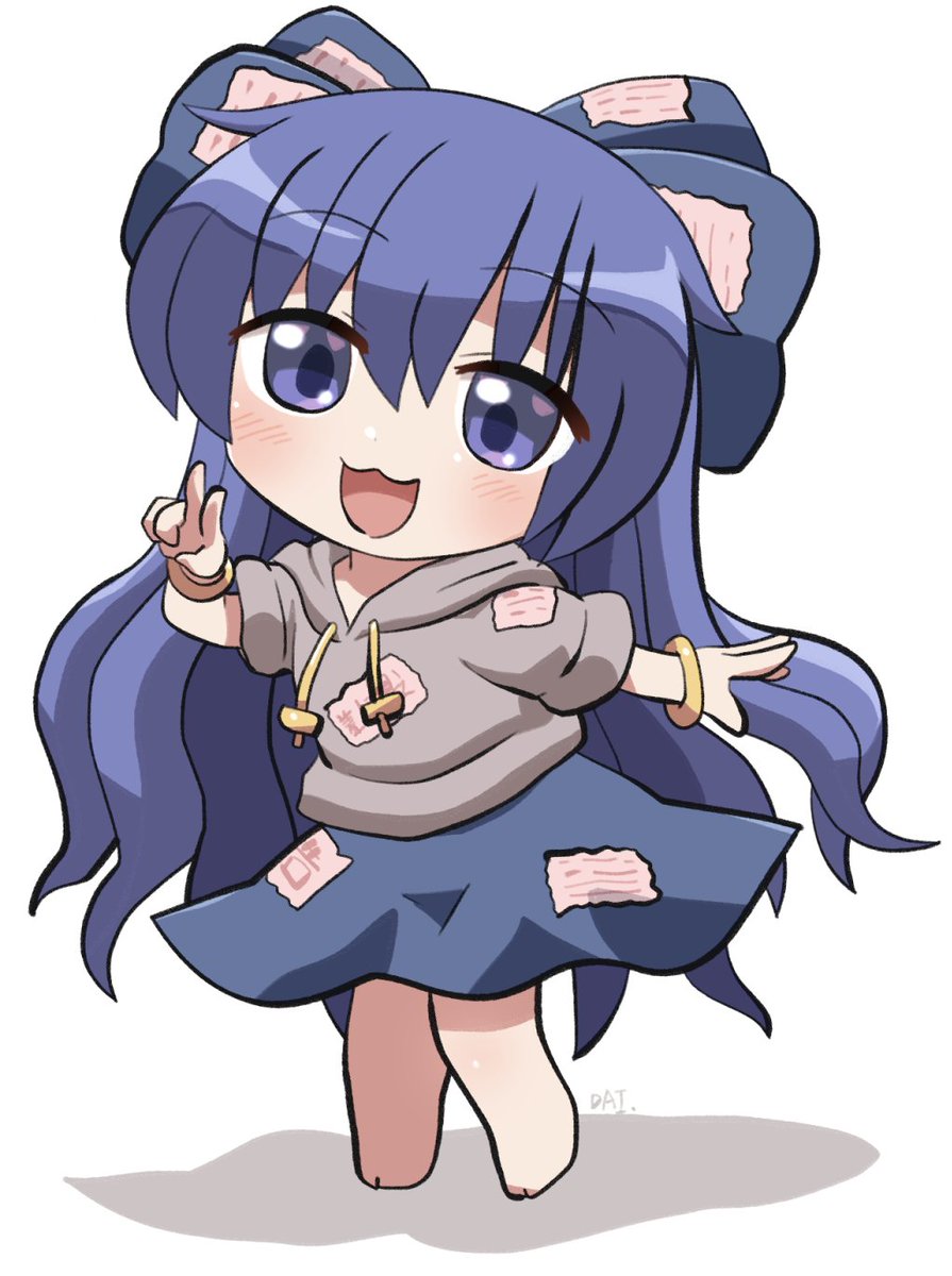 依神紫苑 「おねえちゃんピース #おは東方」|六合ダイスケ@春例大祭う12bのイラスト
