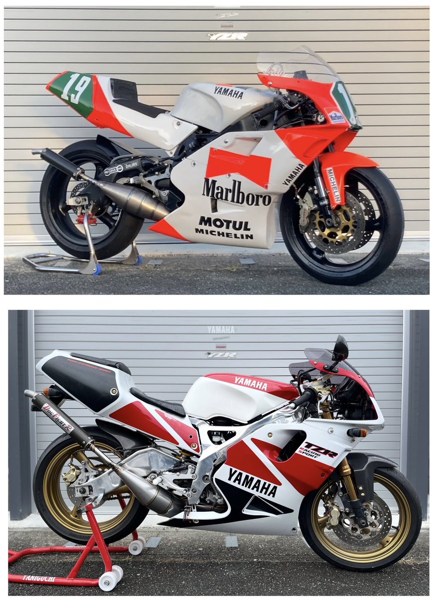 まさか3XVが来るとは…

自作YZRと同じく完璧な状態で保存しよ。