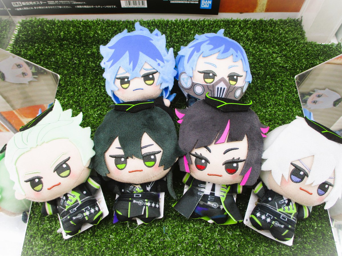 ツイステ ちびぐるみ vol.4 ぬいぐるみ リリア　シルバー　セベク　マレウス プライズ バンプレスト ツイステ ディズニーツイステッド