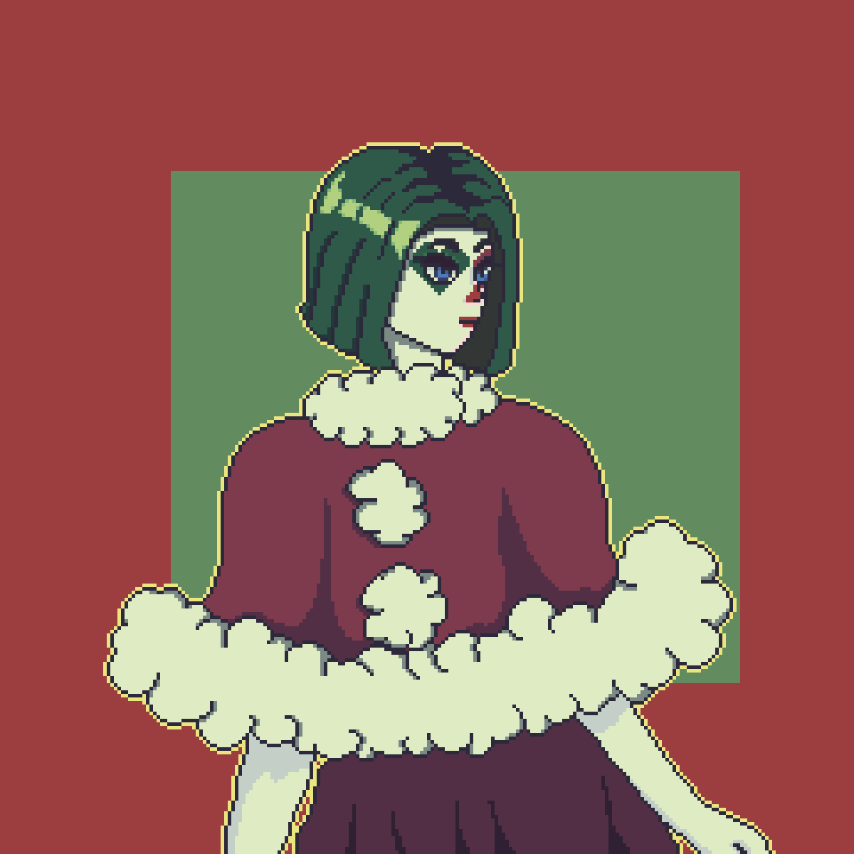 Yaotl17's tweet photo. #aseprite #pixelart #pixelartists #christmas https://t.co/pNY3LhBEmc