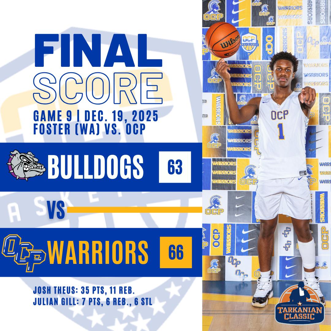 ocphoops's tweet image. Final | @TarkClassic 

Had to put a collar on those hot 'dogs.

Josh Theus had a game-high 35 points (22 in 2nd half) with 11 rebounds. Julian Gill had 7 points, 6 rebounds and 6 steals. 

Next game will be Saturday in the winners bracket at 8:20 pm PT.