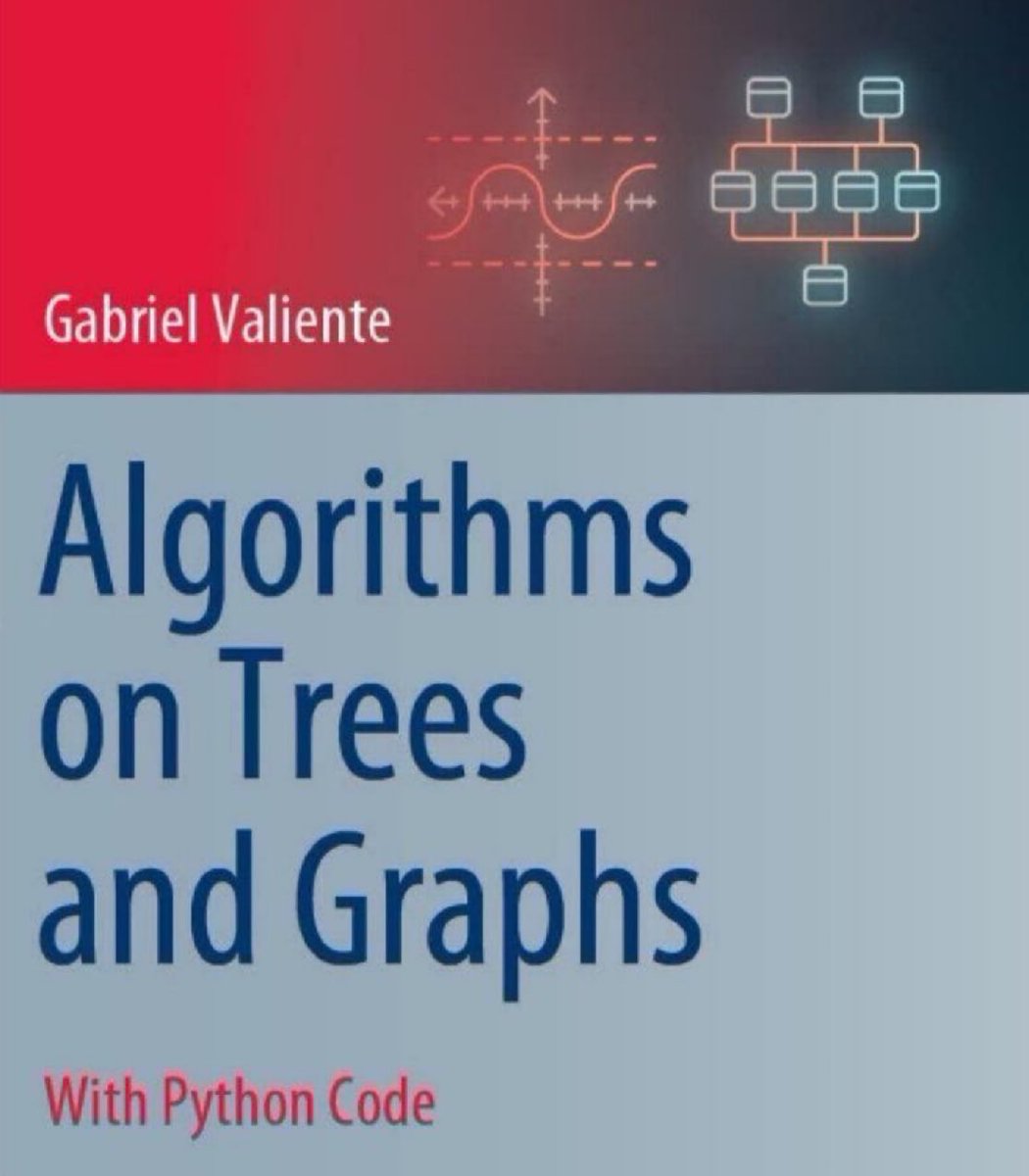 KirkDBorne's tweet image. #Algorithms on Trees and Graphs (with #Python Code): amzn.to/3IrmKWs

——————
#AI #MachineLearning #DataScience #ML #RDF #LinkedData #GraphDB #GraphAnalytics #Semantic #KnowledgeGraphs #RAG #LLMs #DataScientist