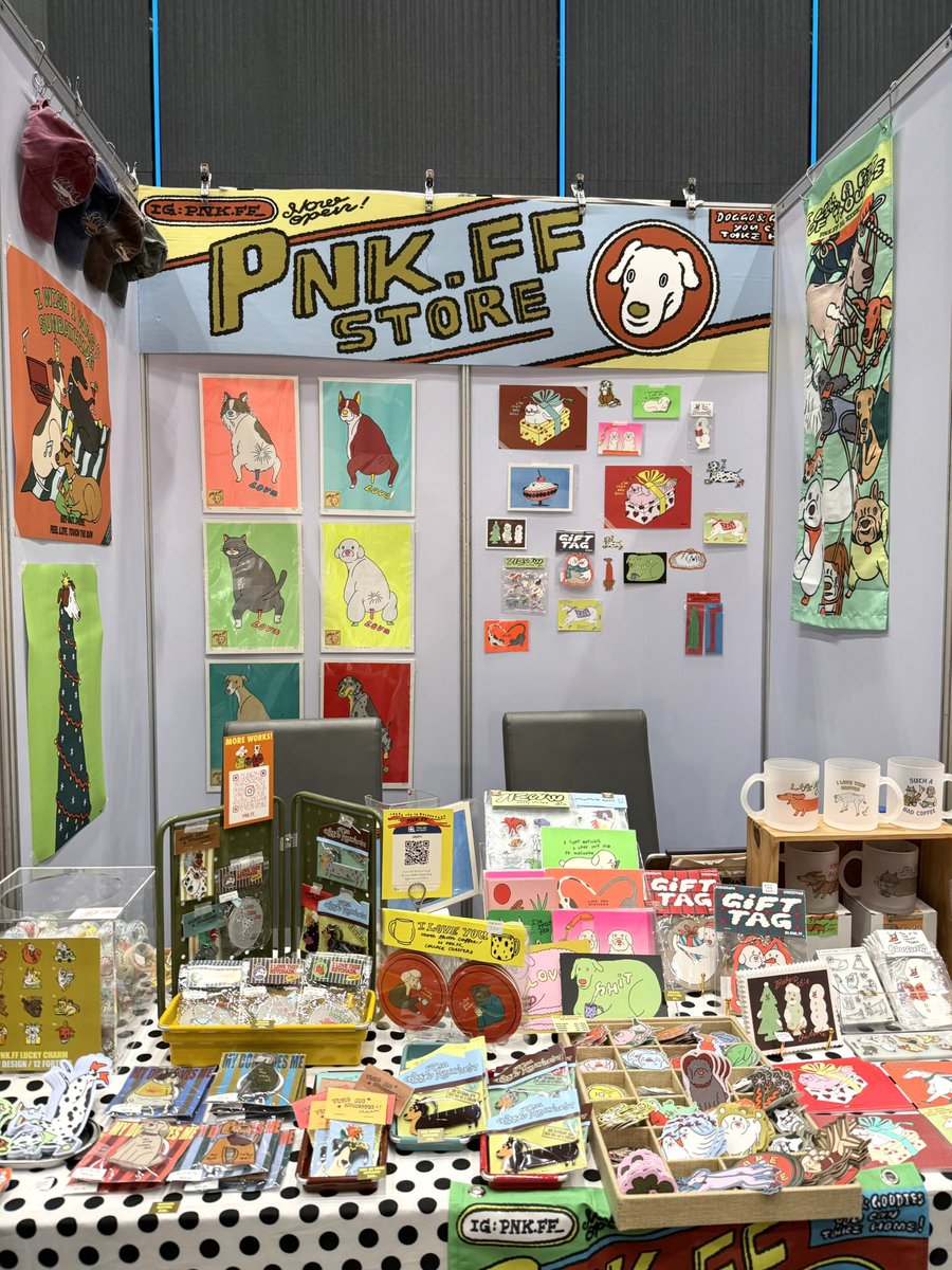 pnk.ff ✴︎ #IFEXPOWINTER C74 tweet media