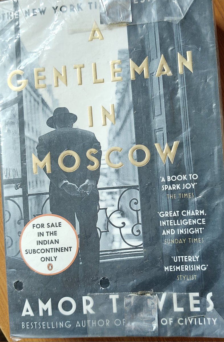 drcbjee's tweet image. We read on the topic " Luxury" today in the last session of 2025 in the Sarobar Book Club Kolkata. My reading was from this @amortowles  title one of my best reads of 2025. Here is hoping we will all have #CleanAir as a right and not a luxury next year.