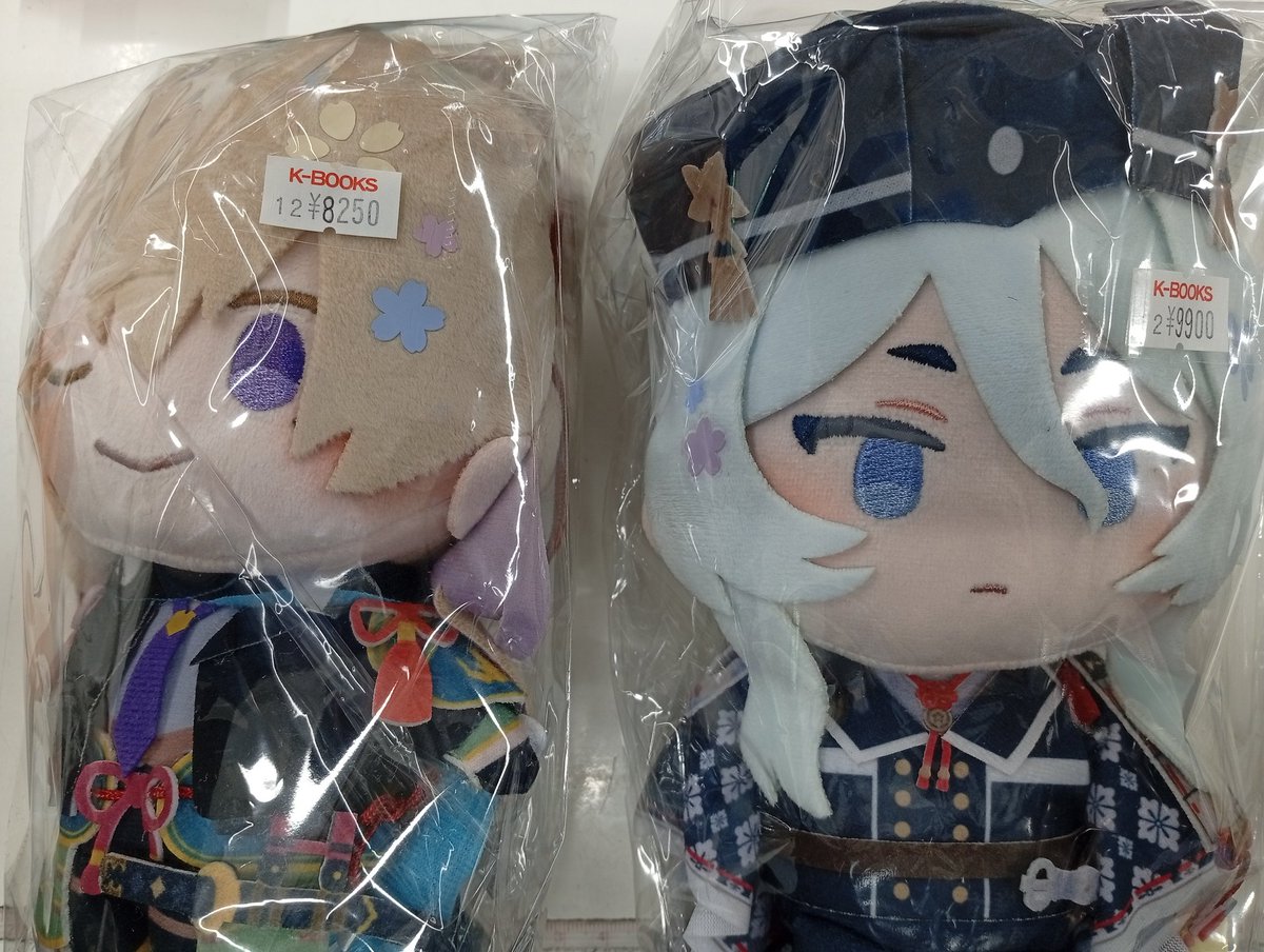 入荷情報】 わんぱく！刀剣乱舞 ぬいぐるみ 白山吉光 小竜景光 再入荷