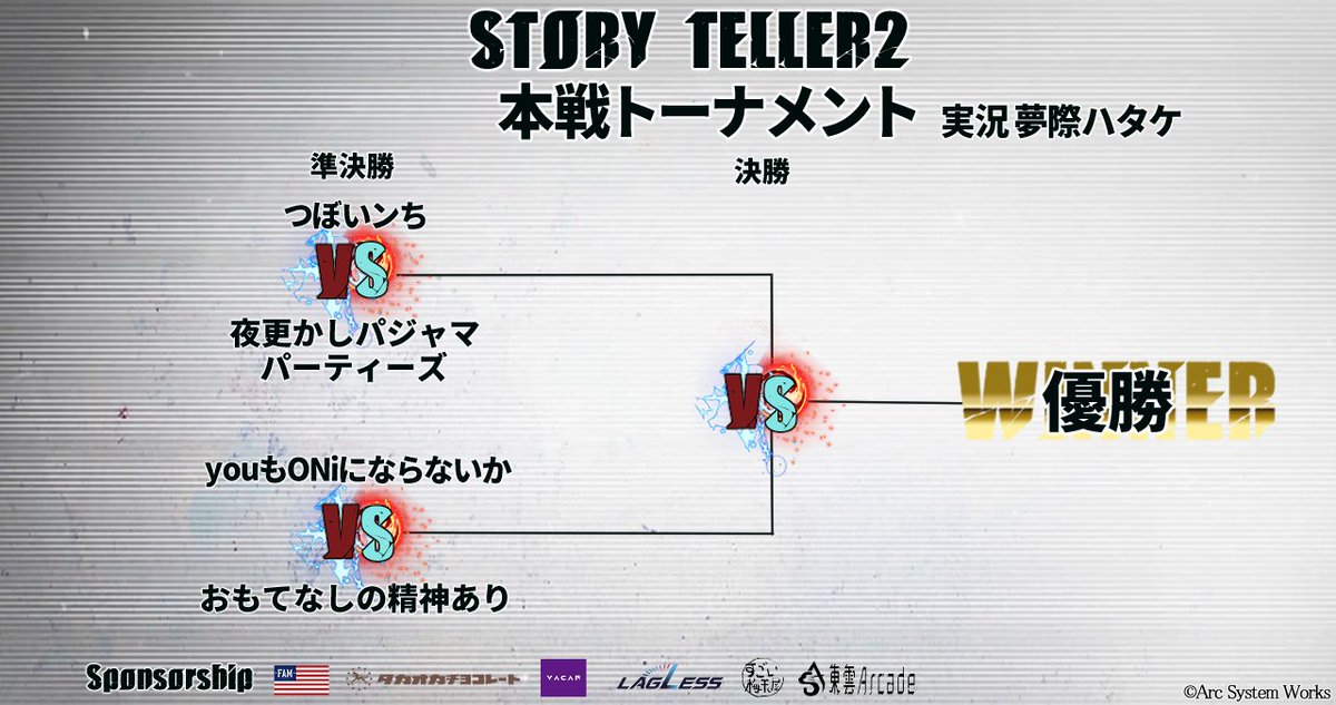 WIP_PANDA_WIN's tweet photo. 【STORYTELLER2】
本日20時からいよいよ決勝トーナメント！
数多の戦いの末に、新たな伝説が生まれるその瞬間を見逃すな！🐼🔥

配信はコチラ👇https://t.co/LOxO2aHOAA

#STORYTELLER2 https://t.co/iDCnTxXwJm