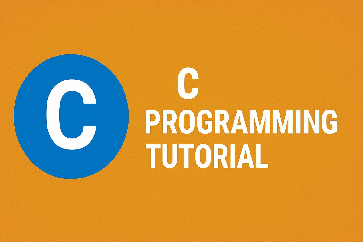 dw_amit's tweet image. C Tutorial (English): youtu.be/CobHIiQXMtQ
C Tutorial (Hindi):youtu.be/xV8cyzBZu6s
C Study Material: studyopedia.com/tutorials/c-pr…

#clanguage #cprogramming #studyopedia #freeresources #learnprogramming