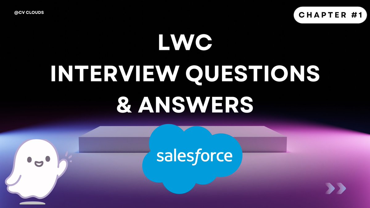 CV_Clouds_'s tweet photo. 💼 New Video Out! 🚀  

𝐖𝐚𝐭𝐜𝐡 𝐡𝐞𝐫𝐞👉 https://t.co/mdOKA78bjW  

[Chapter 1] - LWC Interview Questions &amp; Answers is live on YouTube! 🎥  

Don’t forget to Like 👍, Comment 💬 &amp; Subscribe 🔔 for more weekly Salesforce content! ❤️  

#SalesforcePartner #lwc #CVClouds https://t.co/pcvYIiFNcd