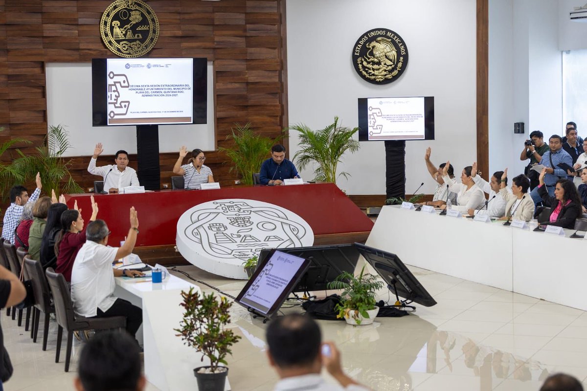 Aprueba Cabildo sexta modificación del POA 2025 por más de 521 mdp y beneficios fiscales a sindicatos

👉 facebook.com/share/p/1HURJD…