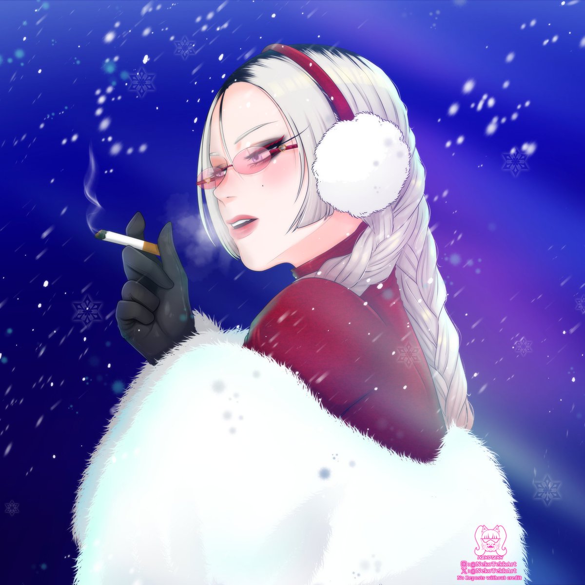 NekoTekkArt's tweet image. . ݁₊ ⊹ . ݁˖ . ݁

ੈ✩‧₊˚ 𝙔𝙤𝙪 𝙡𝙤𝙤𝙠 𝙨𝙤 𝙗𝙚𝙖𝙪𝙩𝙞𝙛𝙪𝙡 𝙞𝙣 𝙩𝙝𝙚 𝙨𝙣𝙤𝙬, 𝙏𝙖𝙤. ⋆.ೃ࿔*:･
                                                   . ݁₊ ⊹ . ݁˖ . ݁
#gokurakugai #極楽街