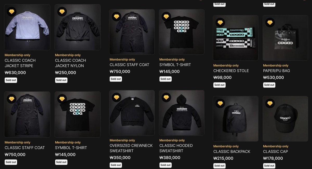 Omg GD FAM making everything from #GDRAGON x cdg Comme des Garçons