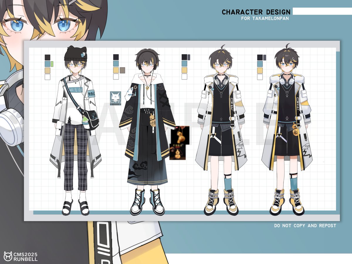 Initial design for @.takamelonpan 
#runbellcms #VGenComm