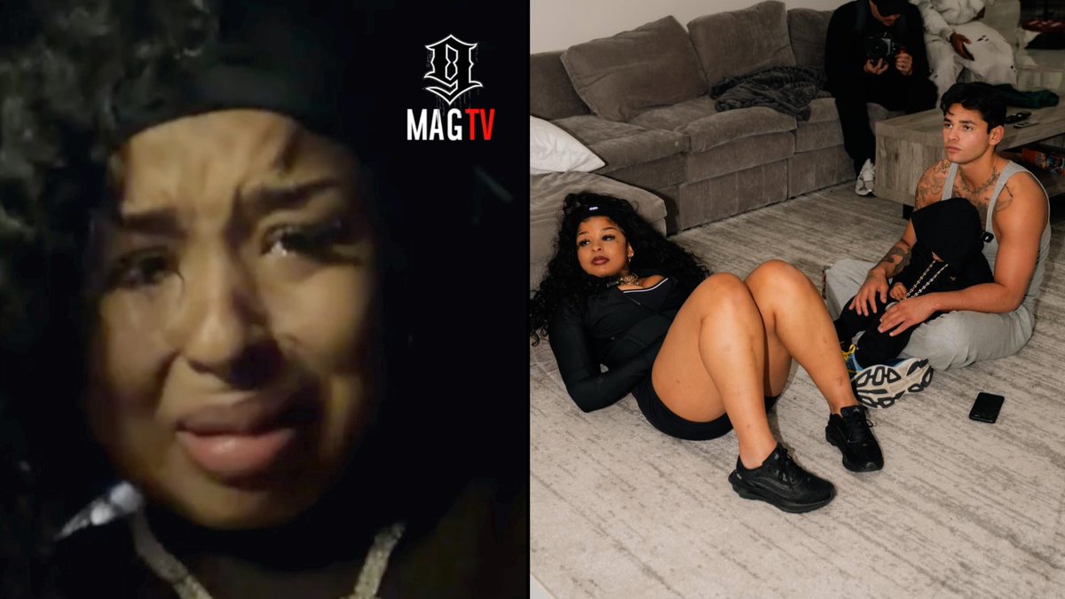 BlackInkChi's tweet image. SEE VIDEO HERE: youtu.be/W1OuaHUcTxg

"Could Have Lost My Life" Chrisean Rock Breaks Down In Tears Thanking Ryan Garcia After Brawl! 😢

#chriseanrock #ryangarcia #compton