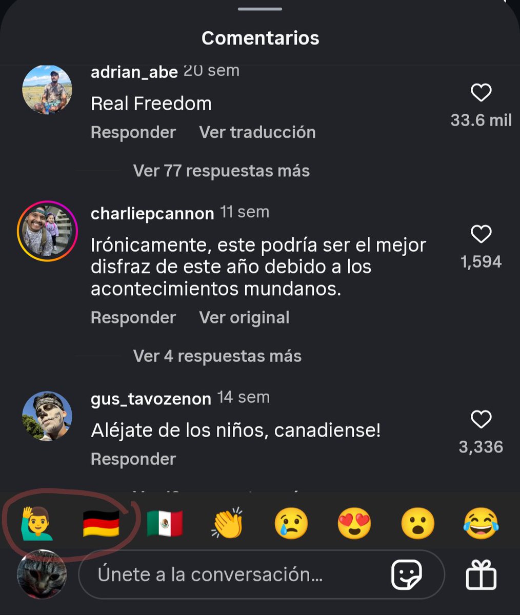 No sé que me parece más XD, un niño disfrazado de soldado nazi o que Instagram me recomiende comentar este vídeo usando los dos primeros emojis