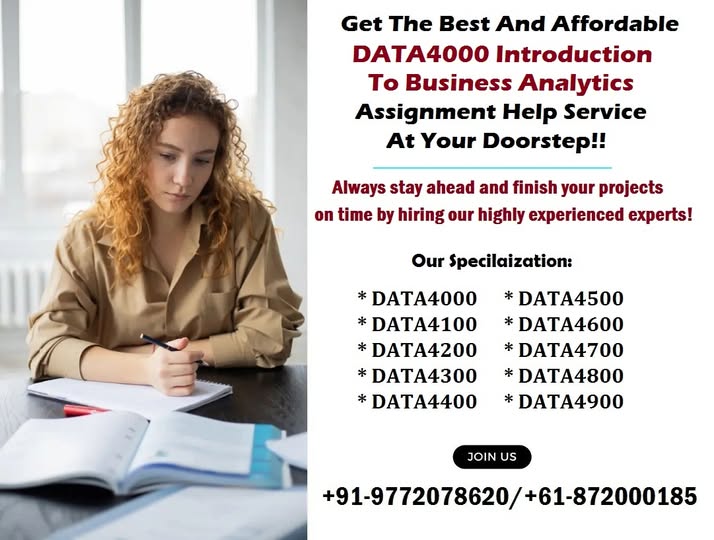 ShirleyNicole26's tweet photo. We present you most affordable DATA4000 Introduction to Business Analytics assignment help service.
#DATA4000 #DATA4100 #DATA4200 #DATA4300 #DATA4400 #DATA4500 #AssignmentHelp #Kaplan #AustraliaAssignmentHelp #KaplanBusinessSchool #KaplanAssignmentHelp #CourseHelp #OnlineTutoring https://t.co/2BwNX4dcVs