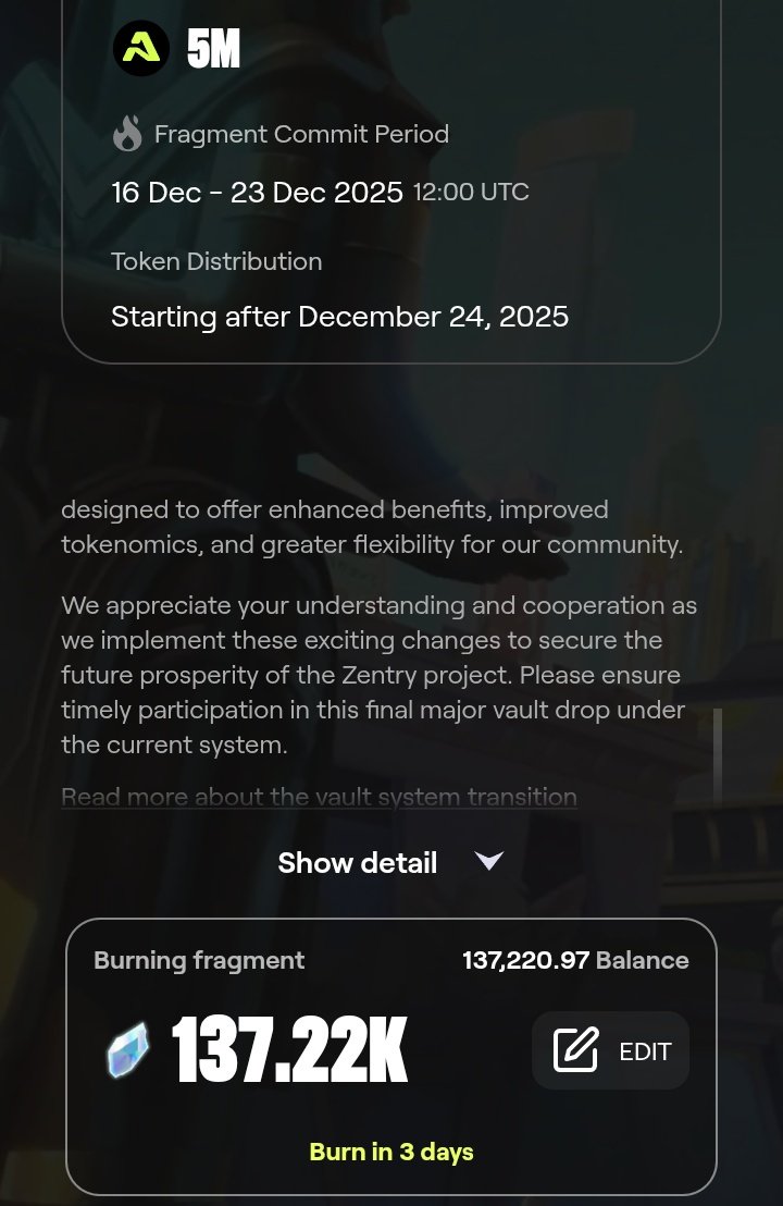 ⏰ Final alert! Only 3 days remaining before the commit period closes. If you haven’t prepared yet, now is the time to decide. Are you ready, friends? This is the final step of the old system and the beginning of a new era for <a href="/zentry/">Zentry</a>. Don’t miss this critical moment 🔥
