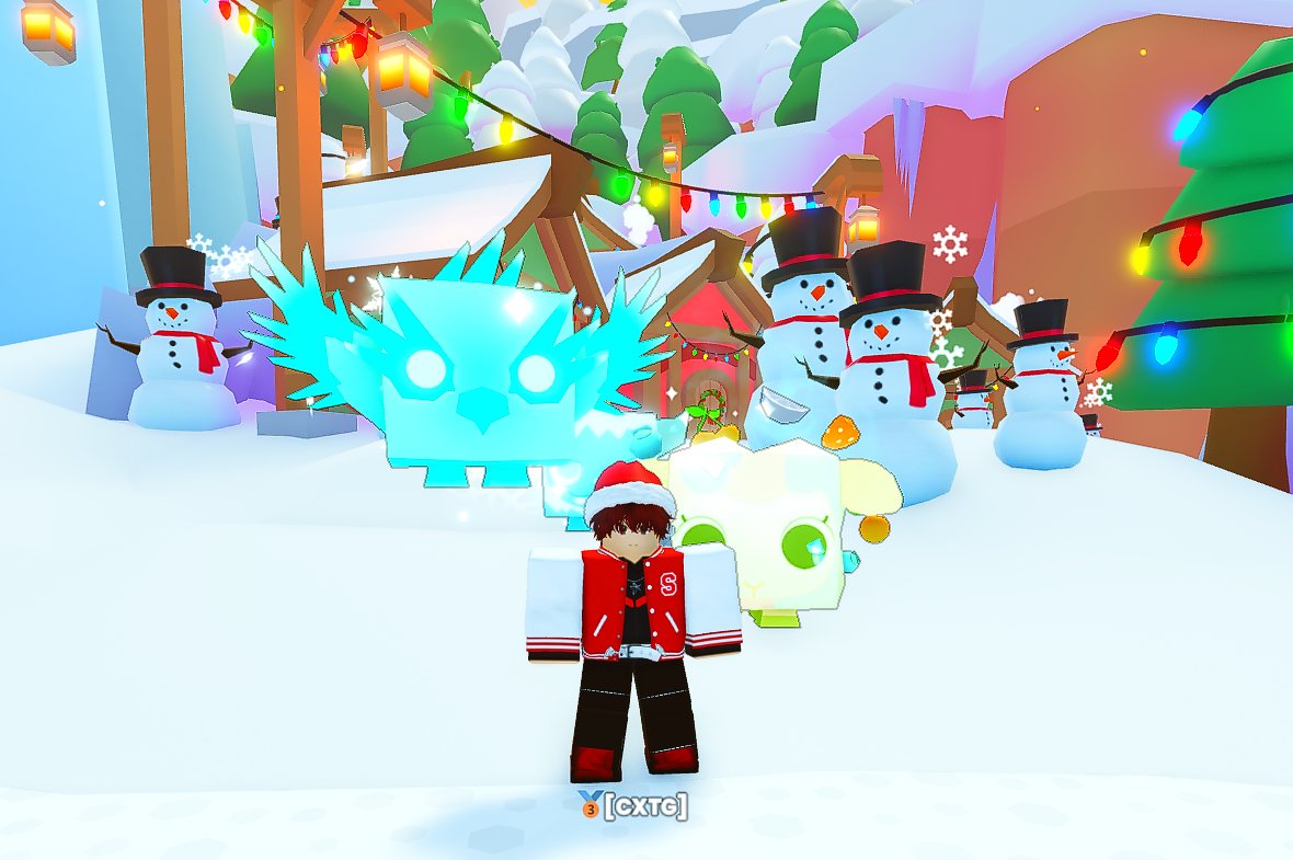 🎄Xmas Giveaway Pets 🎄

🎅 Giving away 3 Rainbow Huges to 3x winners 🎅

Rules👩‍⚖️:
Follow me <a href="/CaptainX_TG/">CaptainX_TechGamer</a> 
Like ❤️ &amp; Repost ♻️
Comment Down your roblox usernames 👇

Ends on 26th December ⏰⛄
#petsim99 #petsimulator99 #ROBLOX #robloxgiveaways #CXTG