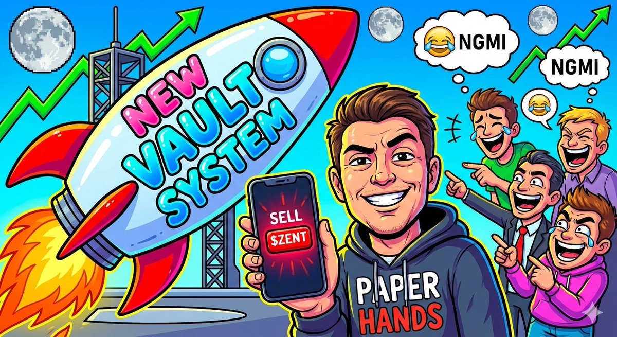 Imagine selling $ZENT before the new vault system goes live 😂
Some people don’t read carefully, others just aren’t good at math.
In crypto, knowledge and numbers are what separate those who survive from those who miss the opportunity. <a href="/zentry/">Zentry</a> is ready