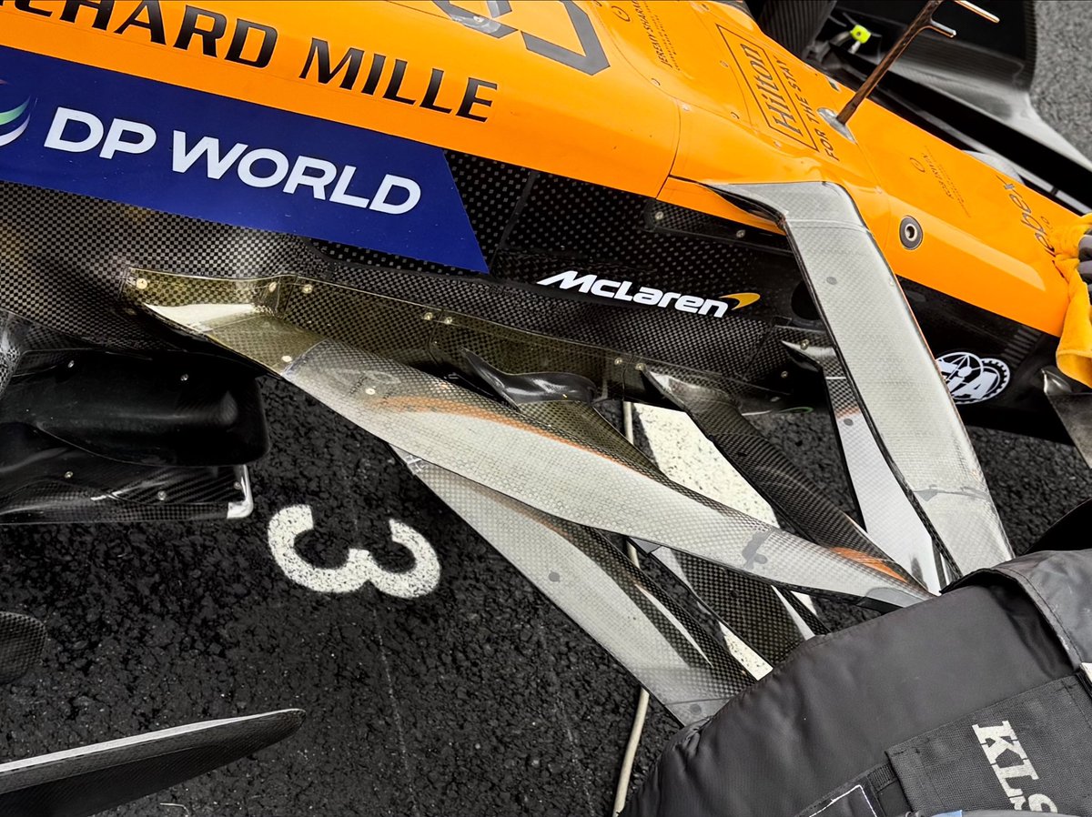 EngDesignIng's tweet image. Tech Review: McLaren MCL39 Front Suspension—Part II

If you missed Part I of my deep dive into MCL39’s novel front suspension, see link below… 1/8

Photo: @xavigazquez