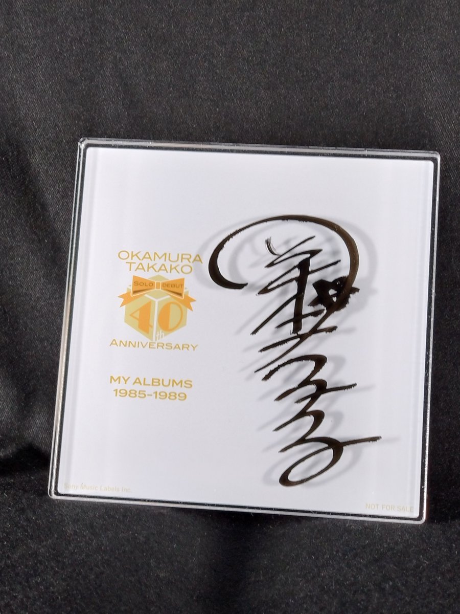 岡村孝子】@takako_staff ／ ジャケット・キャンバスボード 5枚セット