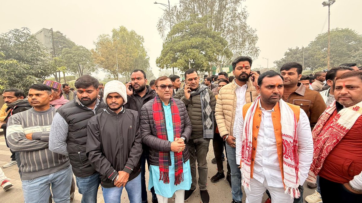 manishrawatmla's tweet image. 20-12-2025
कुशल संगठन शिल्पी, करोड़ों कार्यकर्ताओं के प्रेरणास्रोत, मा० राष्ट्रीय अध्यक्ष, भाजपा एवं केंद्रीय स्वास्थ्य मंत्री आदरणीय श्री जे०पी० नड्डा जी का आज  लखनऊ आगमन पर आत्मीय स्वागत एवं अभिनन्दन करते हुए।

@JPNadda