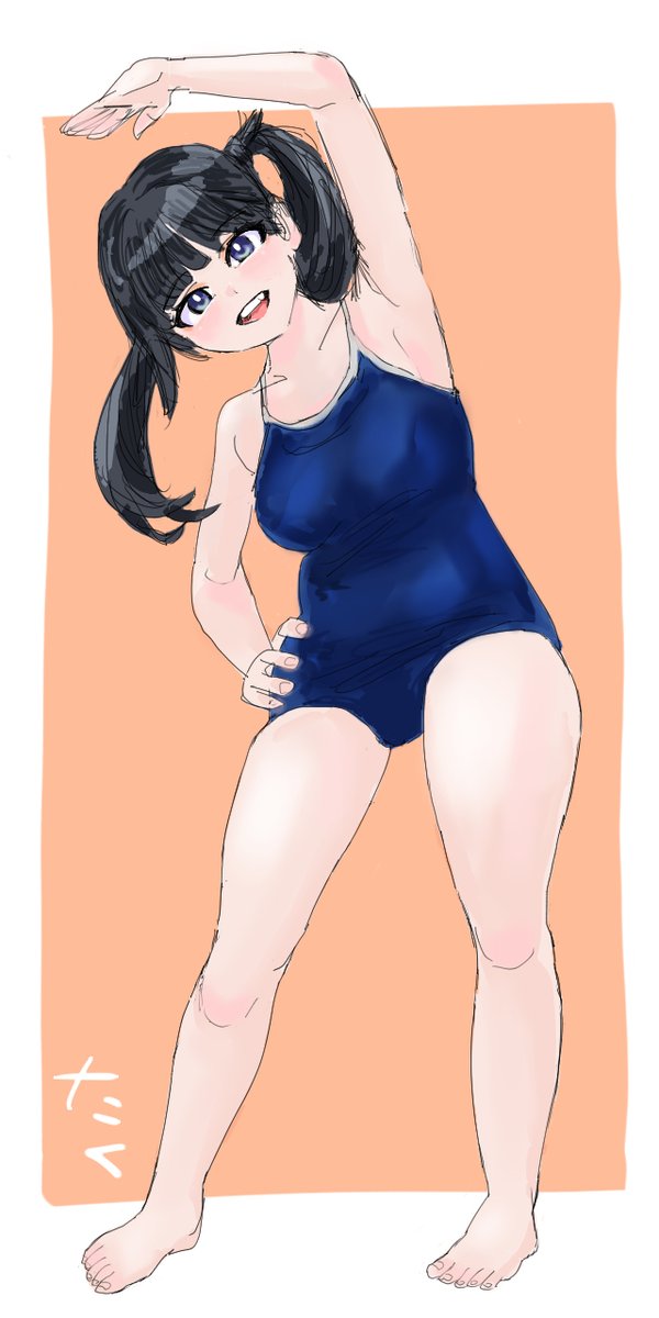 #くそ寒いので水着を貼る 