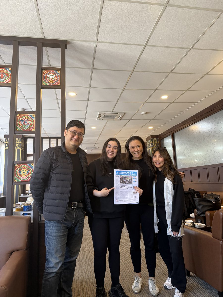 calilyliu's tweet image. Spent a very special few days in Bhutan 🇧🇹

We’re working with DK Bank to tokenize gold (TER) on Solana, and came both to advance that collaboration and to join National Day.

Bhutan is led by a builder.
Solana is a network built by builders.

This is just the beginning of what I…