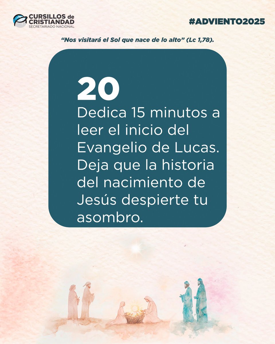 Redescubre la belleza del nacimiento de Jesús ✨

#EvangelioVivo #NavidadQueLlega #Adviento