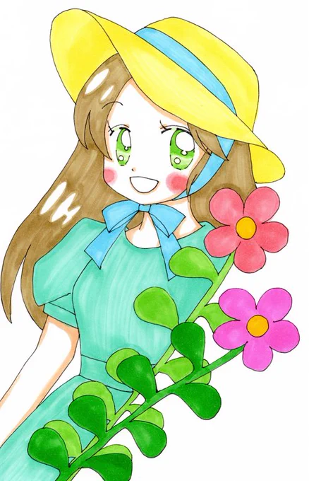 再掲です。 #過去絵 #イラスト