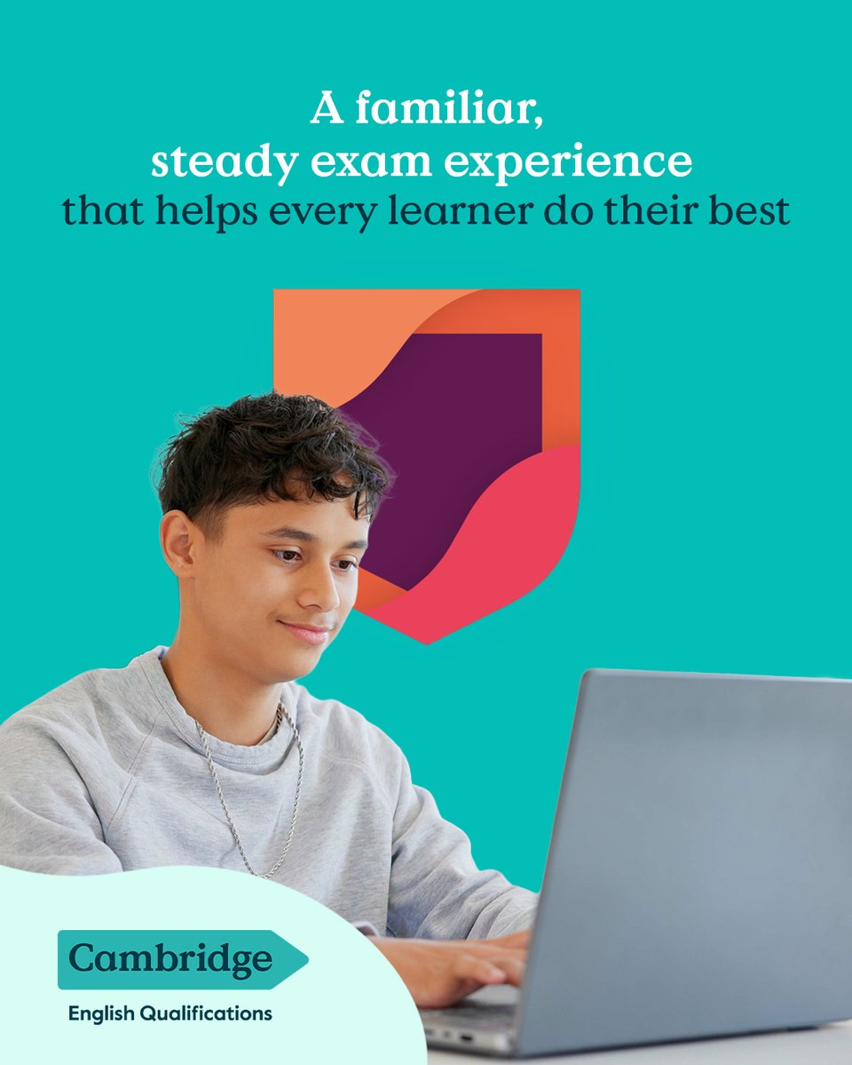 CambridgeEngMEA's tweet photo. Make exams feel familiar and effortless. With digital features made accessible to today’s learners, testing no longer induces anxiety, and exams begin to feel second nature.

Explore Cambridge English Qualifications Digital
https://t.co/LcKS7GajKx https://t.co/FrVVziYsyH